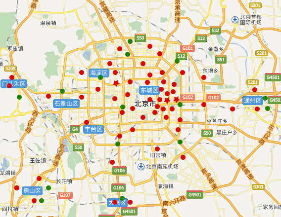 方圓信息北京網(wǎng)點(diǎn)分布圖